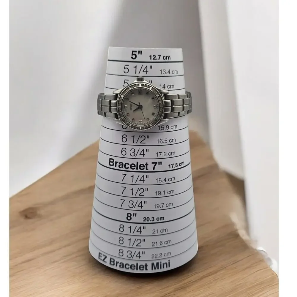 Guess crystal bezel